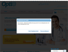 Tablet Screenshot of optiq-ch.info